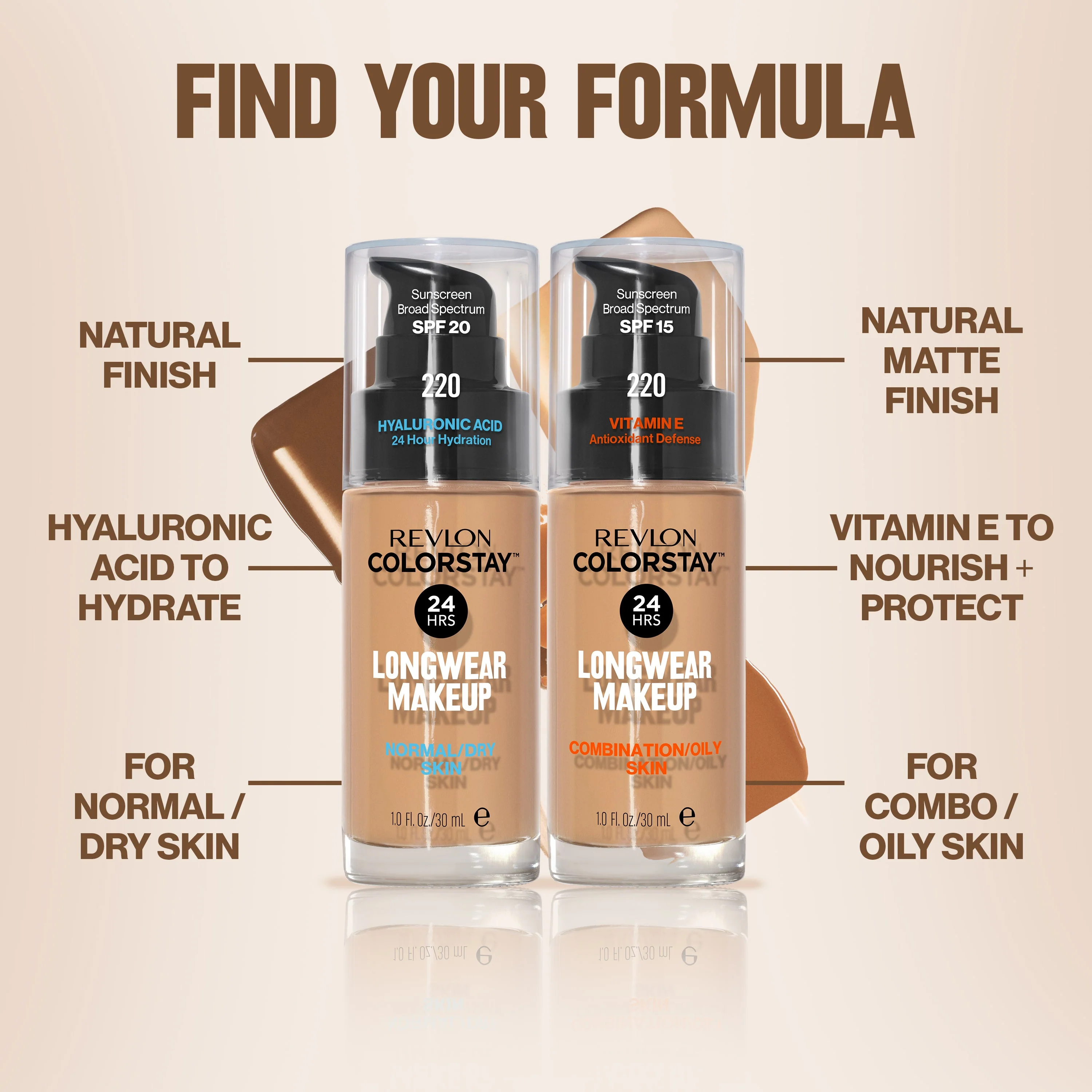 Revlon ColorStay™ Longwear Makeup for Combination/Oily Skin, SPF 15 - Image 96
